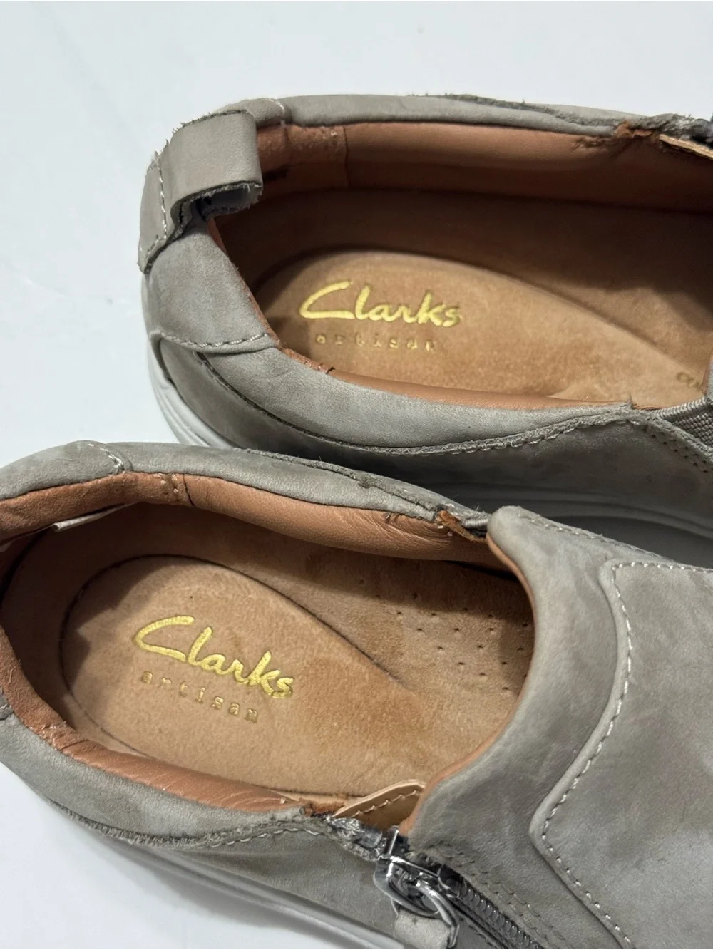 Clarks Women's Nalle Lilac Stone Nubuck 26177825 Size 8W